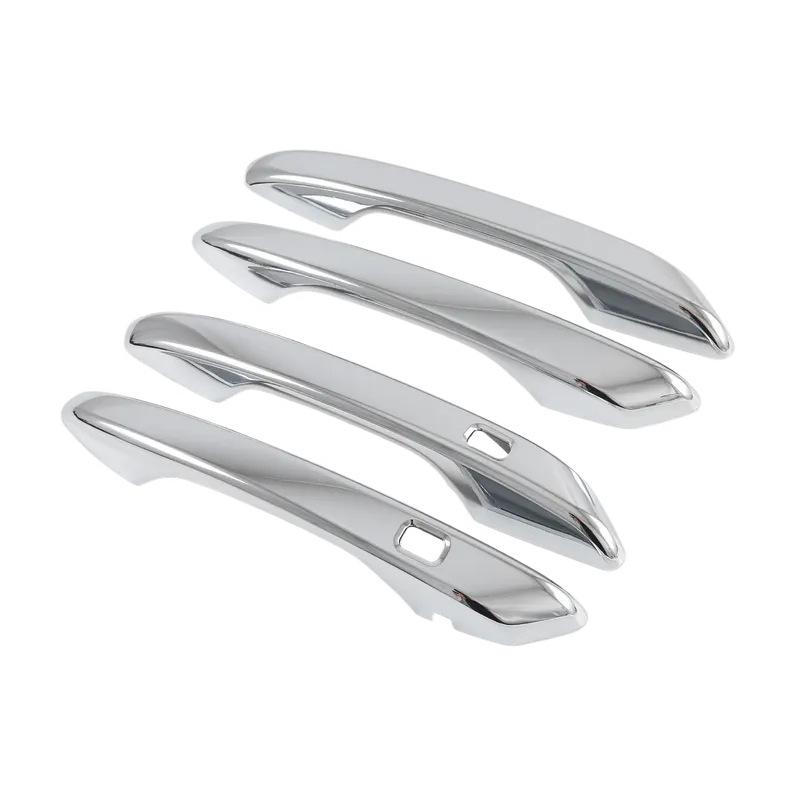 Mingtu Rearview Mirror & Door Handle Cover with Bright Trim for 21st Generation