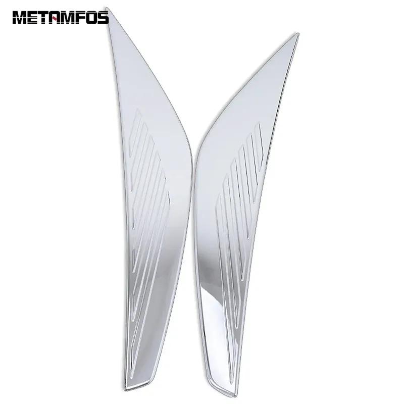 Head Light Lamp Eyelid Eyebrow For Ford Kuga Escape 2017 2018  Chrome Headlight Strip Molding Trim Accessories Car Styling