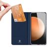 For Samsung Galaxy S25 FE Case DUX DUCIS Skin Pro Series Leather Cover Card Holder