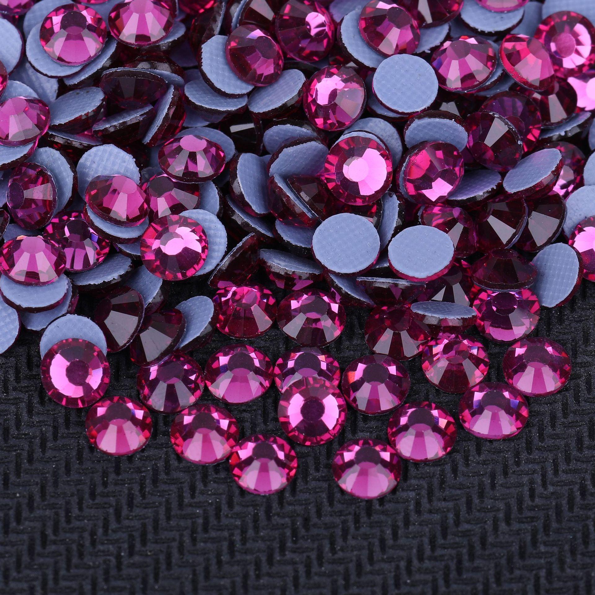 

М який Імітація Австрійського Гарячого Діаманта, Скляний Страз Гарячого Розплаву Клейова Основа DIY Чохол для Мобільного Телефону Аксесуари для Одягу SS6 #1440 pieces