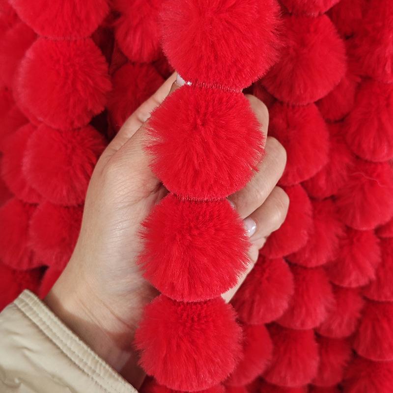 1M DIY Mantel Kapuze Bekleidung Kleidungsstück Nähen Kostüm Handwerk Nachahmung Rex Kaninchen Pelz Band Bänder
