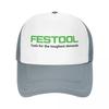 Custom Fashion Festool Logo Baseball Cap for Unisex Women Adjustable Trucker Hat Sports Snapback Caps