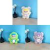 Rabbit Elf Keychain Costume Animal Plush Charm Grabber Doll Gift Desk Decoration