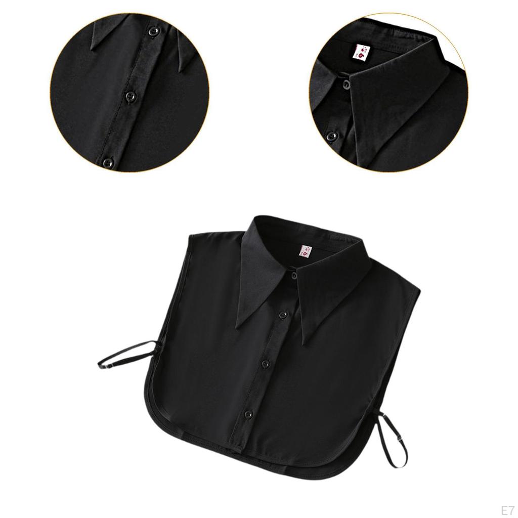 Cuellos Falsos Decorativos Camisas Medias para Atuendos Suéter
