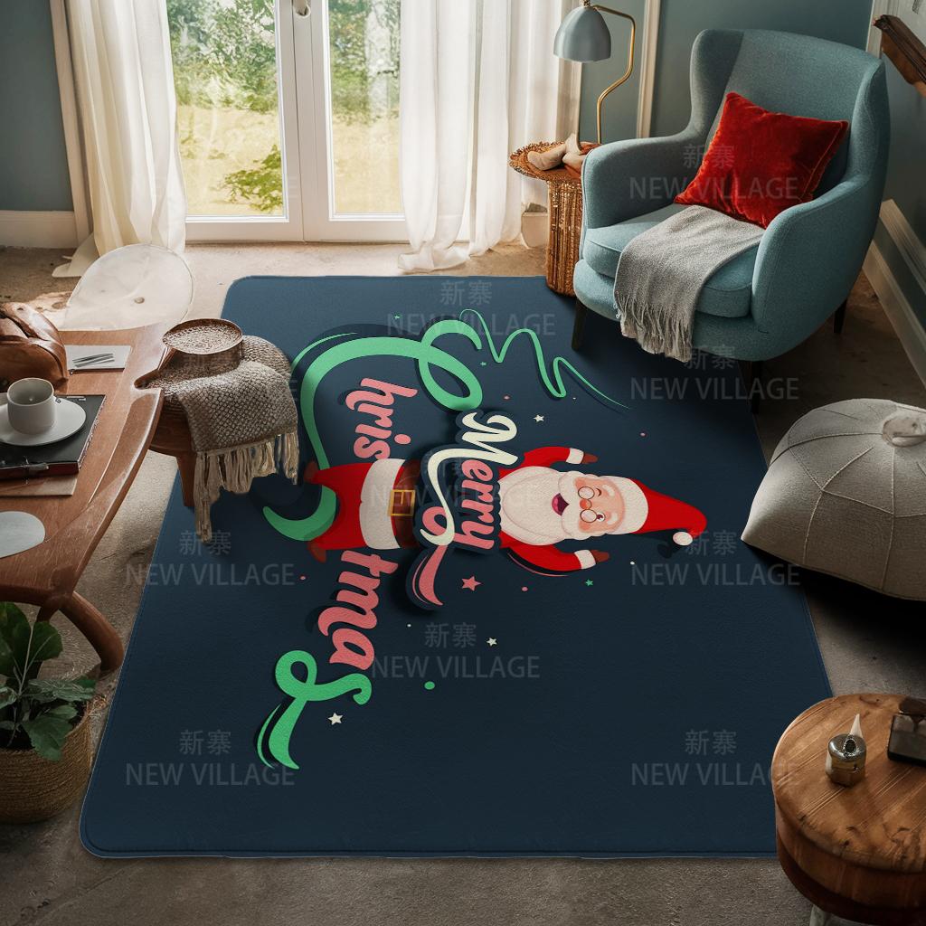 Koberec ke vchodu do domu Rohožka ke dveřím do domu Obývací pokoj Vana Koupelna Protiskluzové koberce s absorpcí vody vana Veselé Vánoce zima