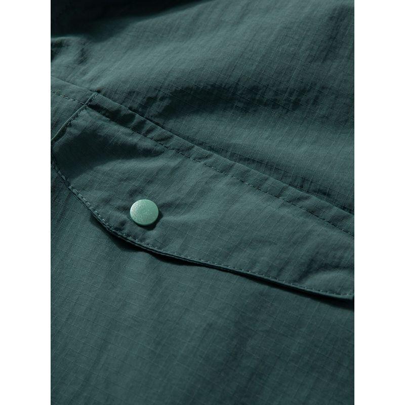 Double-Sided Wear Fall and Winter Fleece-lined Half Loose Zip Outwear