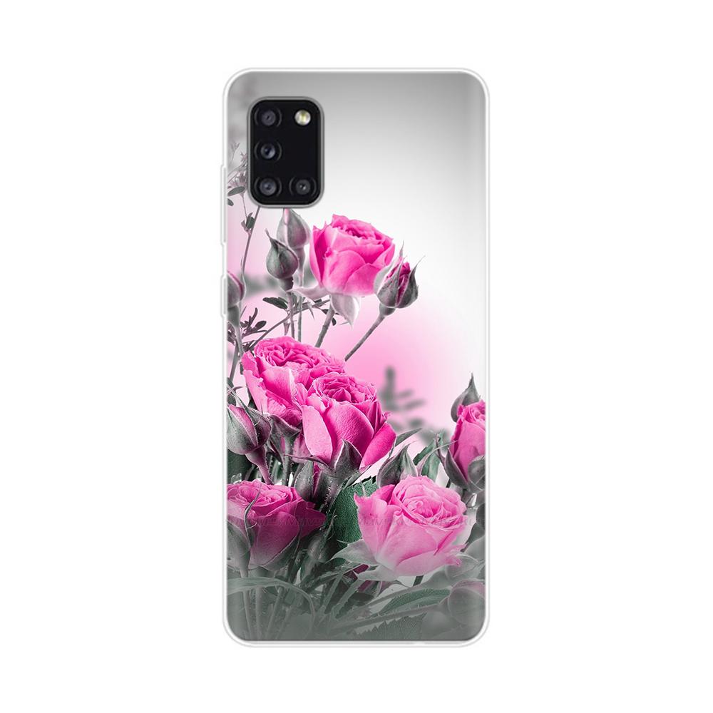 For Samsung Galaxy A31 Case Soft TPU Silicon Case For Samsung A31 A 31 SM-A315F Silicone Back Cover For Samsung A31 Phone Case
