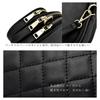 [SHARE ITEMS] Women's Small Shoulder Bag, Second Bag, Stylish and Cute Pouch, Crossbody Bag, Lightweight, Compact, for Everyday Use and Travel (Black)