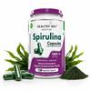 HealthyHey Nutrition Spirulina 120 Veg Capsules.