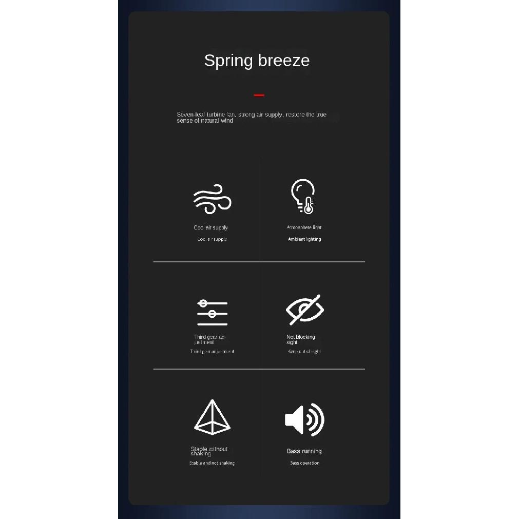 USB Car Air Outlet Cooling Fan Mini Color LED Light Low Noise Car Clip Fan 3 Speed Auto Interior Air Conditioner Cooler Car Fan