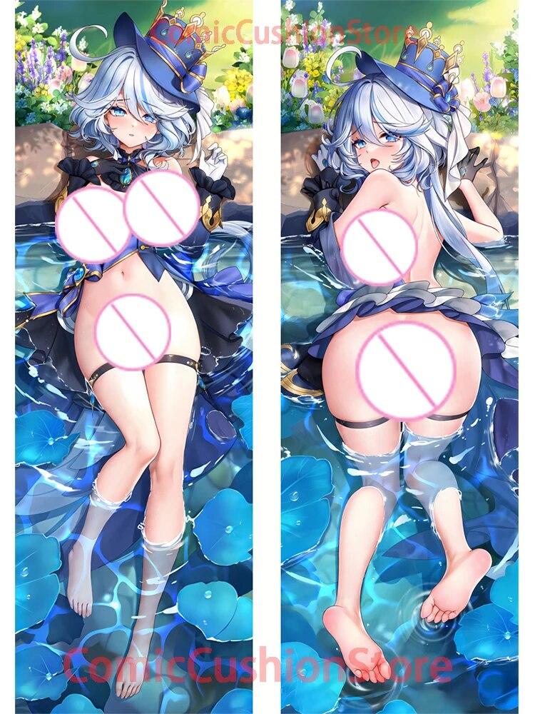 

Dakimakura аниме Focalors Genshin Impact двухсторонний принт наволочка для тела в натуральную величину наволочка для взрослых