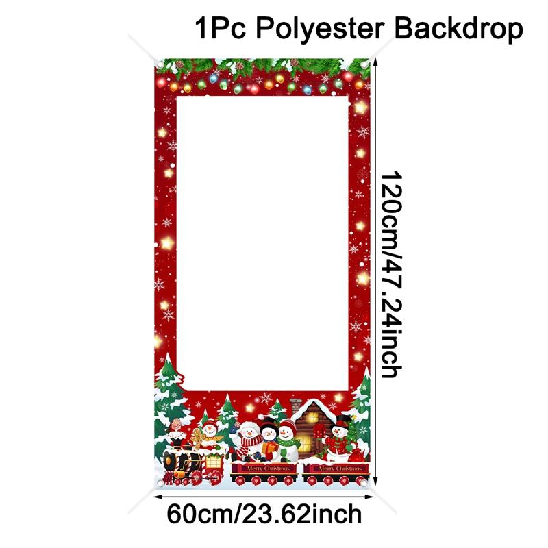Рождественская фоторамка 2026 С Рождеством Украшения для дома Navidad C Рождественская вечеринка Принадлежности Украшение Xmas Подарок на Новый год 2026