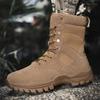 Große Größe neue Mode Sportschuhe Freizeitstiefel Taktische Stiefel Outdoor Feldtraining Schlachtfeld Militärstiefel Trendige Herrenschuhe