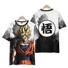 2026 Summer Dragon Ball Retro Fitness T-shirt Men's Oversized 3D