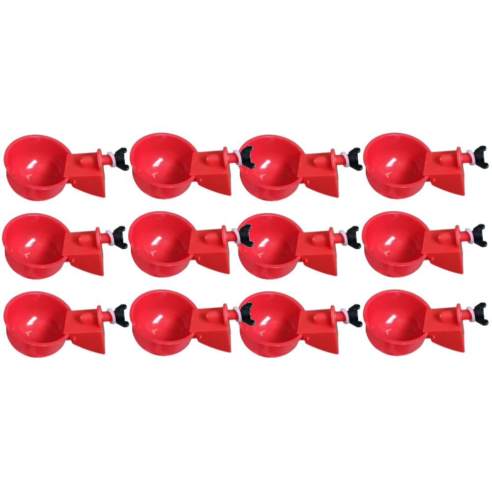 6-12 szt. Automatyczne Poidło dla Kur Karmy dla Ptaków Miska do Picia na Farmę Drobiu dla Kur Kaczek Gęsi Woda do Picia Artykuły Farmowe