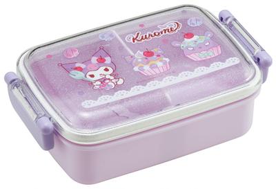 Bento Sanrio Kuromi Fancy Snacks Children's Box, 450ml, & Sweets, Girls' (RBF3AN-A)
