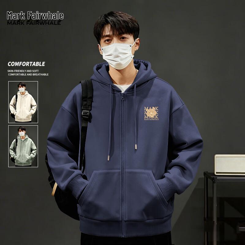 Mark Fairwhale Heavyweight Loose Fit Hooded Sweatshirt M