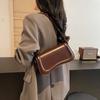 Popular Small Square Bag Women's New Autumn and Winter Versatile Retro Shoulder Crossbody Armpit Bag