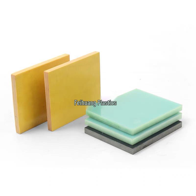 Aquamarine FR4 Glass Fiber Yellow 3240 Epoxy Insulation Board for CNC Precision Machining