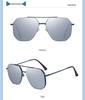 Men's Polarized Nylon Aviator Sunglasses - UV Protection for Driving & Fishing