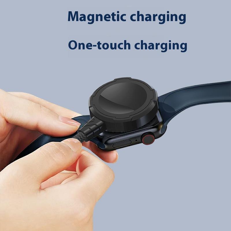 1.2M USBType C Magnetic Wireless Charger for iWatch 8/7/6/5/SE USB C Wireless Fast Charging Station for Apple Watch Series Ultra