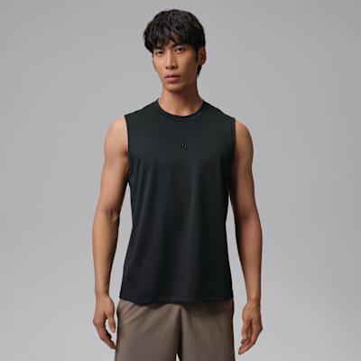 Jordan AS Tank Tops Men s Black Crew Neck Moderate Other L