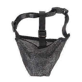 Breathable Adjustable Dog Muzzle - Mesh Covered Muzzle For Biting Chewing Licking Barking