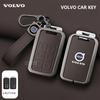 Carcasă din piele pentru cheie auto Carcasă de protecție completă pentru cheie inteligentă cu telecomandă Pentru Volvo XC40 XC70 XC90 C30 C40 S60 S80 S90 V40 V60 V90