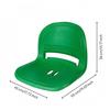 Grandstand Chair Hollow Blow-Molded Ribbed Backrest Stadium Seat for