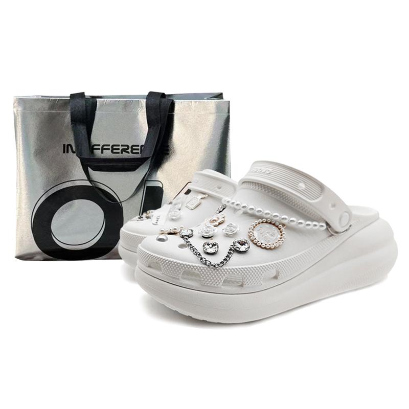 

Crocs Сабо Crush EIGHT% Cloud Pearl Унисекс Белые 39-40 белый