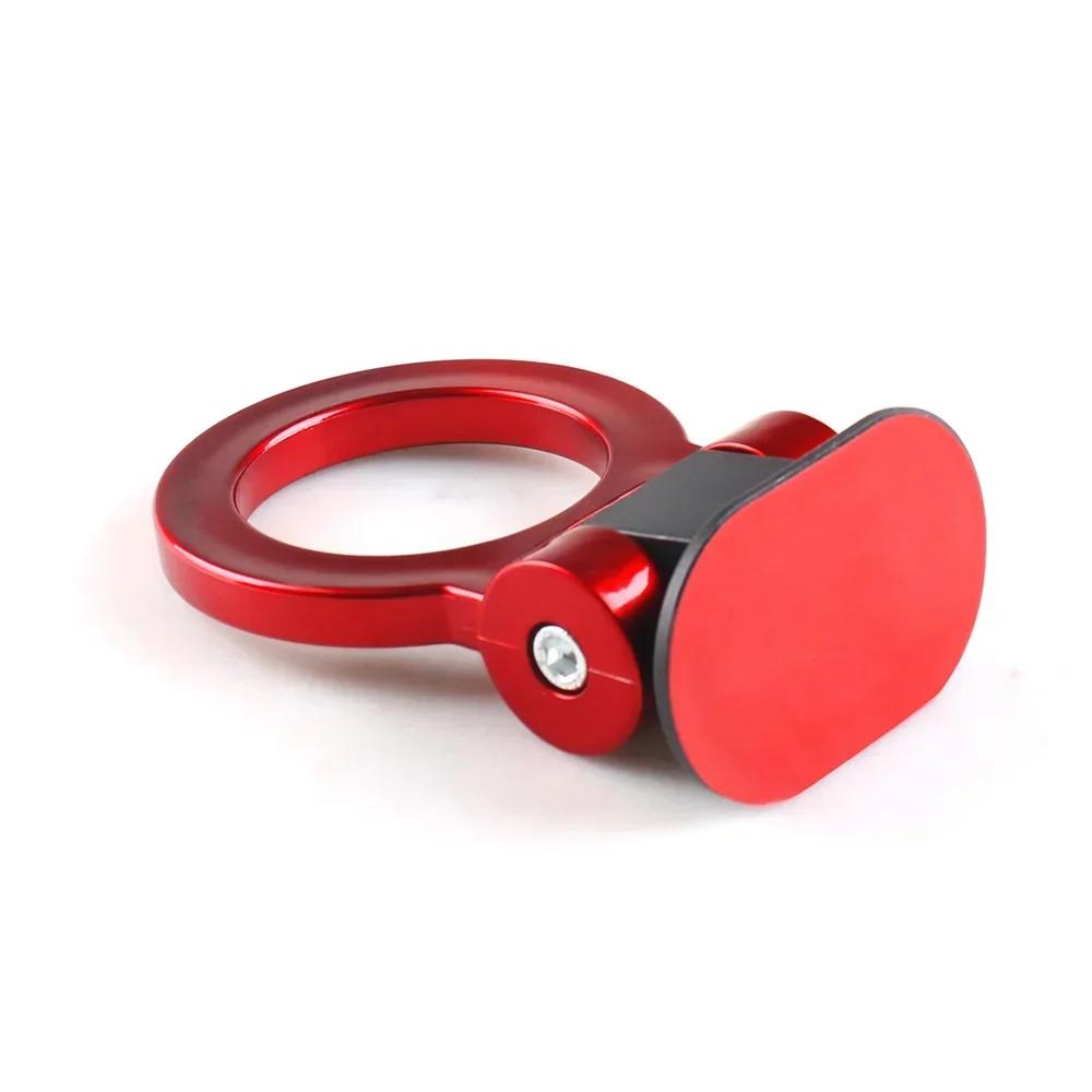 Car Rear Front Trailer Simulation Racing Ring Vehicle Towing Hook Styling Trailer Hooks Sticker Decoration ABS Car Accessories