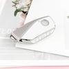 TPU Car Key Case Cover Shell Fob for BMW G07 X7 LCI U11 X1 G70 7 Series G09 XM F98 X4M LCI G18 X5 G81 M3 I20 IX Silver Key Case