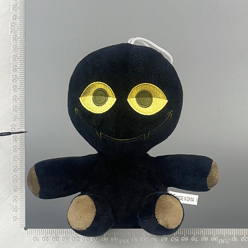 Slap Battles Bob Plush Little Black Game Plush Toy