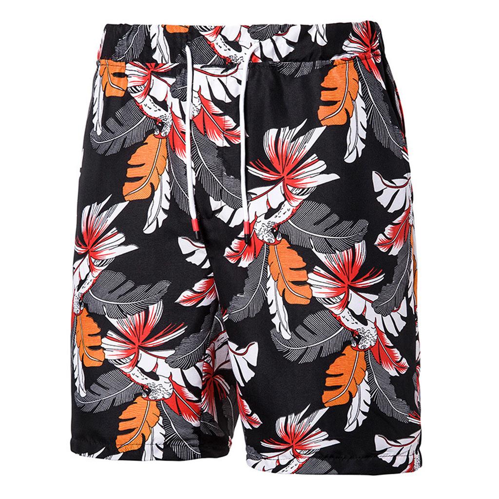 Men's Hawaiian Fashion Holiday Loose Casual Multicolor Beach Shorts