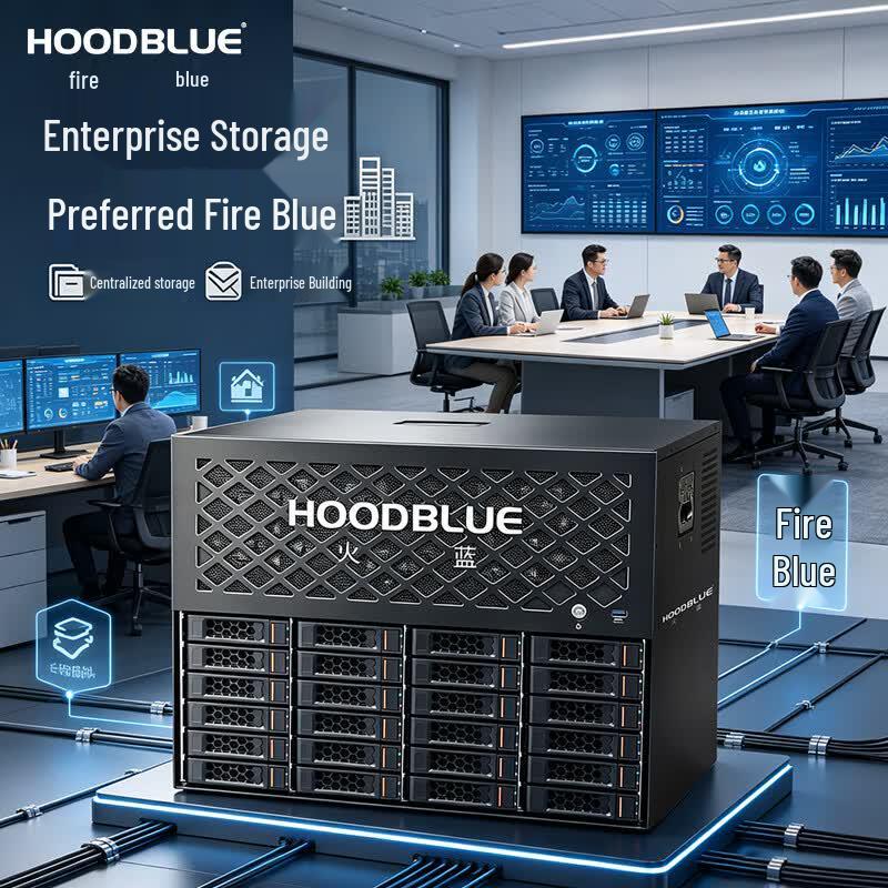 Hoodblue DS2480 Enterprise 24-Bay NAS Storage Server