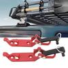 360 Degrees Mount Metal Clamp Buckle Tool Wall Mounting Roof Rack Accessories Kit Clamp Universal Fit Shovel Mounting Brackets