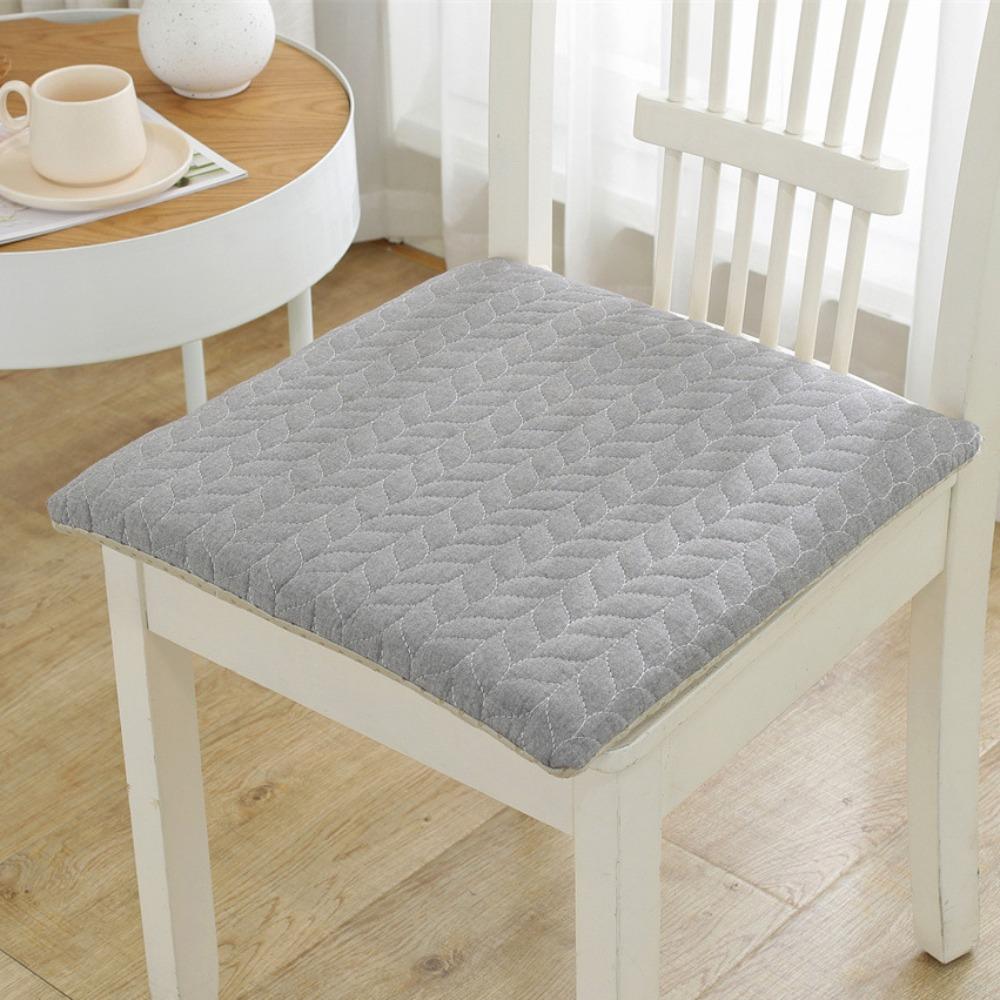 Square Seat Cushion with Strap Chair Mat Practical Japanese Cotton Chair Cushion  Four Season