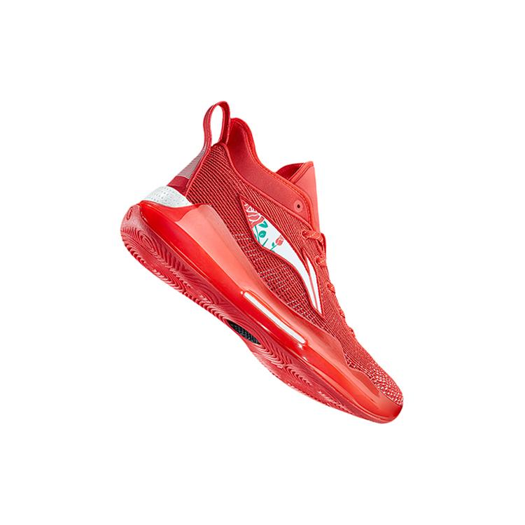 Li Ning YuShuai 13 Boom Low Rose City Low Top Basketball Shoes Men's Flame Red ABAQ013-3(S-BOX)