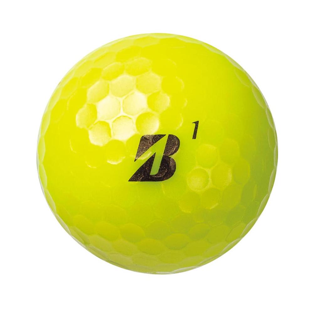 BRIDGESTONE TOUR B JGR Golf 2023 Pack of J3YX Balls, Model, 12, Yellow,