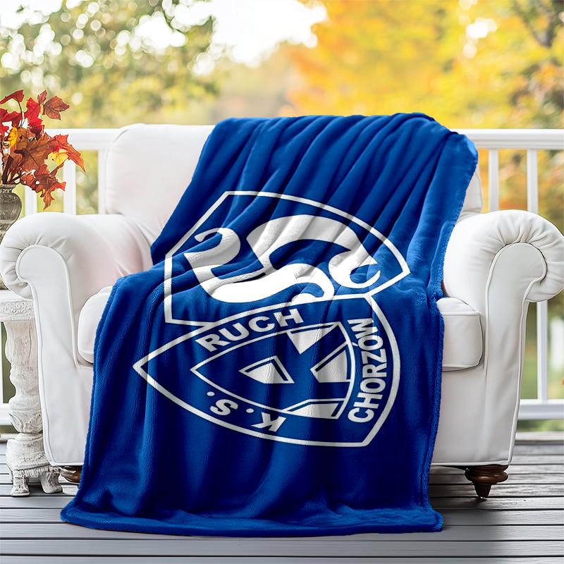 Couverture Flottée Douce Chorzów, Jeté Toutes Saisons, Design pour Camping, Voyage en Voiture, Randonnée, Canapé, Lit, Bureau, Cadeau Parfait pour les Fêtes