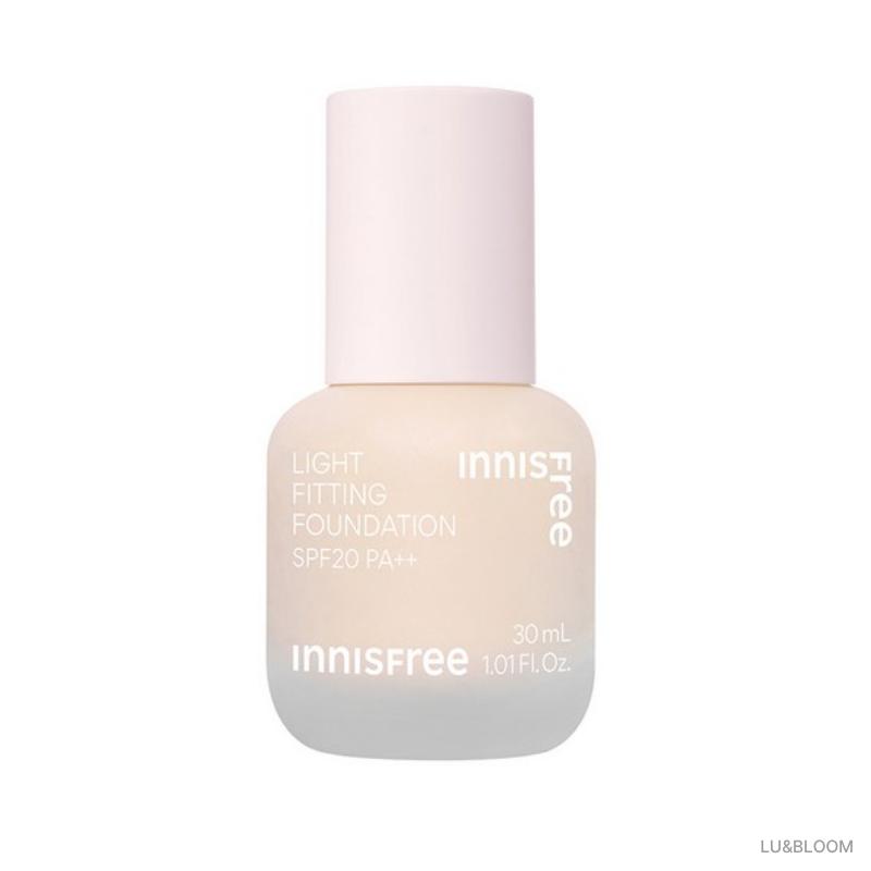 Innisfree Основа под макияж Light Fitting 30 мл SPF20 PA++ (+Бесплатный подарок) 17N Ivory