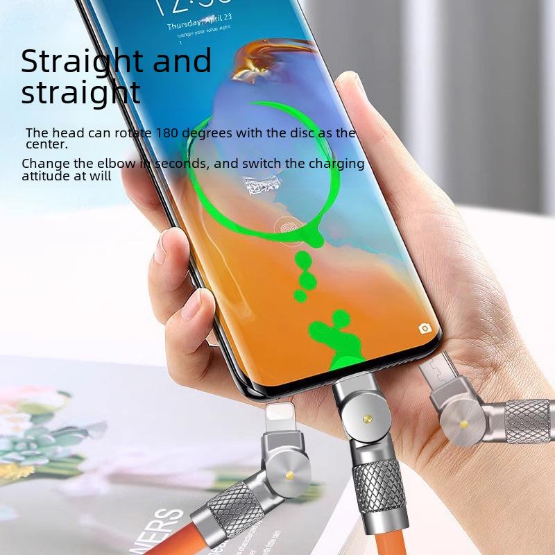 120W Super Fast Type-C Charging Cable for Huawei, Honor, and Apple Devices