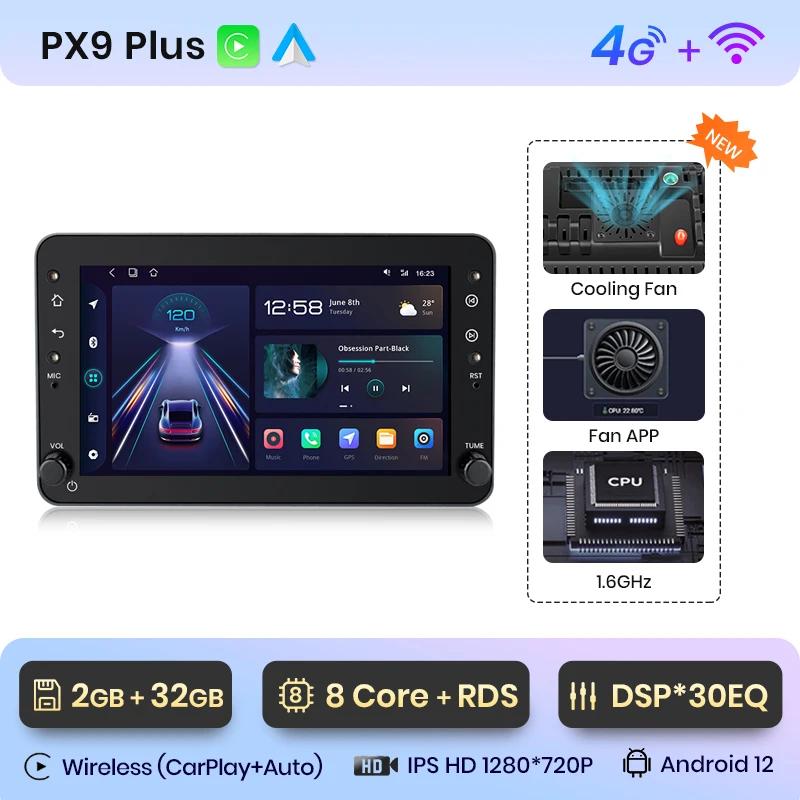 LANGJING Car Radio For Alfa Romeo Brera Spider 159 Sportwagon wireless CarPlay Android Auto car intelligent systems No 2 din DVD