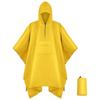 Mantello Impermeabile Telo Multifunzionale 3-in-1 Tappetino Zaino Alpinismo Outdoor Camouflage Tattico con Cappuccio Mantello Poncho