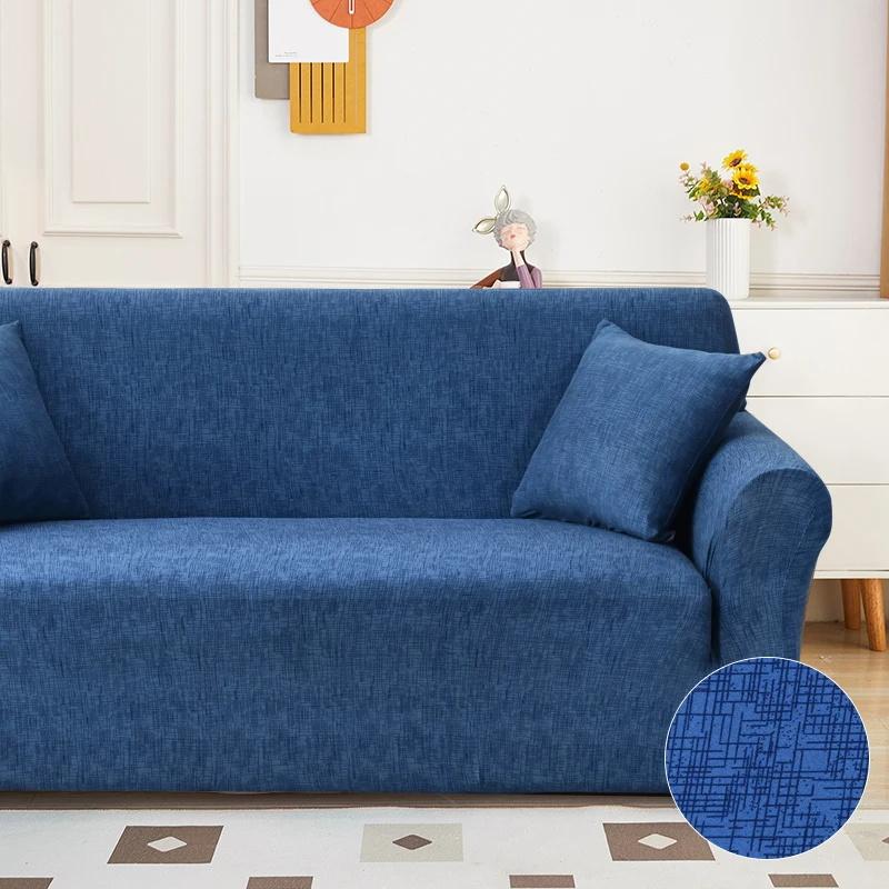 Stretch Couch Cover Non-Slip Sofa Covers For Living Room Sectional Sofa Slipcovers Furniture Protector For Kids Pets Washable