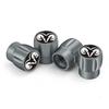 4 Stück Legierung Auto Rad Reifen Ventilschaftkappen Abdeckung für Dodge DURANGO AVENGER CALIBER CARAVAN Challenger CHARGER RAM SRT SXT Viper PP2