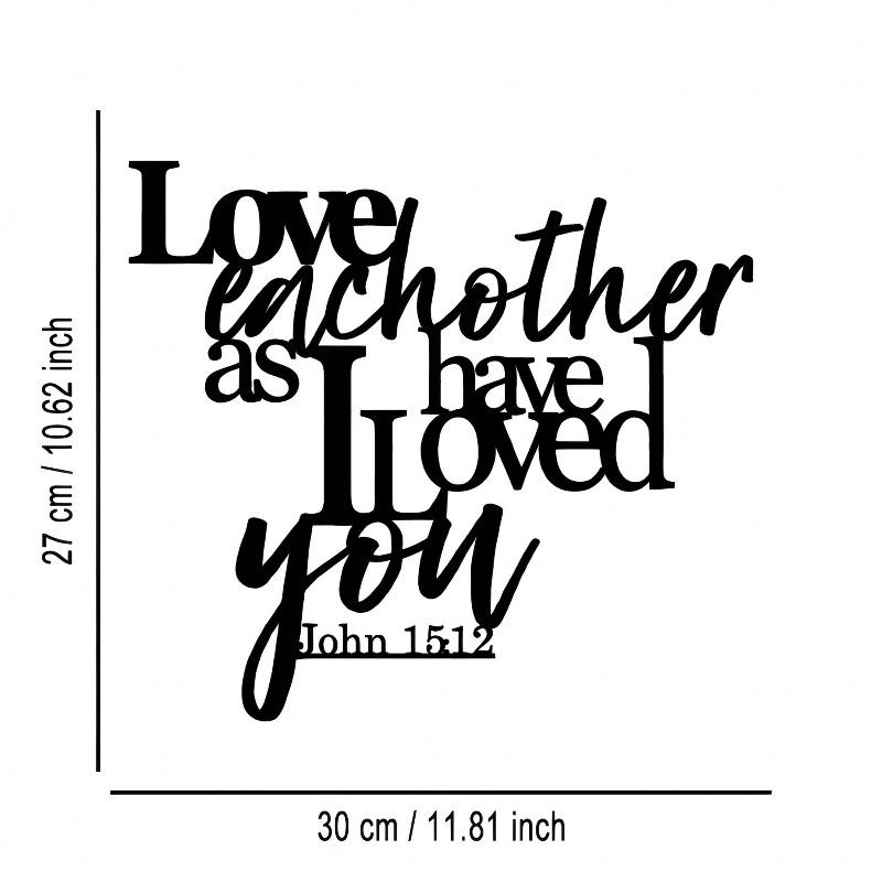 Metal Wall Art Bohemian Style Inspirational Home Decor Gift