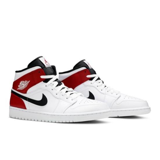 Air Jordan Air Jordan 1 Mid  White Chicago  554724-116 Мужская обувь EU 42
