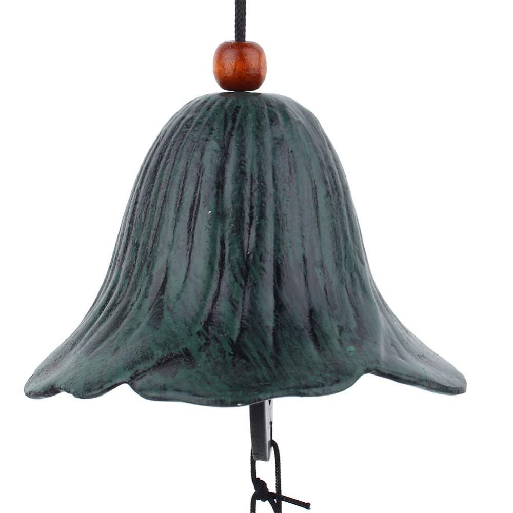 Metal Hanging Wind Chimes 16.54in Blue / Green / Yellow Outdoor Wind Decor with Hanging Rope Bird Home Hanging Ornament