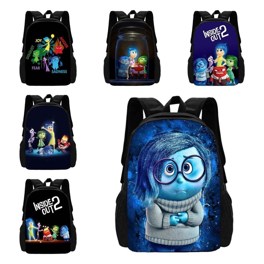 Adorable Cartoon Backpack For Kids Spacious Oxford Cloth School Bag For Grades 1-4